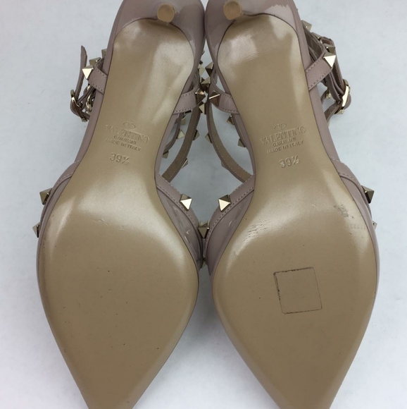 VALENTINO Rockstud Strappy Pointed Toe Pum… - Picture 12 of 15
